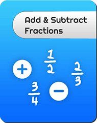 Add and subtract fractions