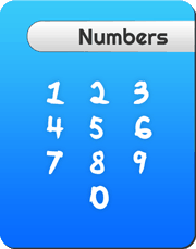 Numbers and counting up to 5